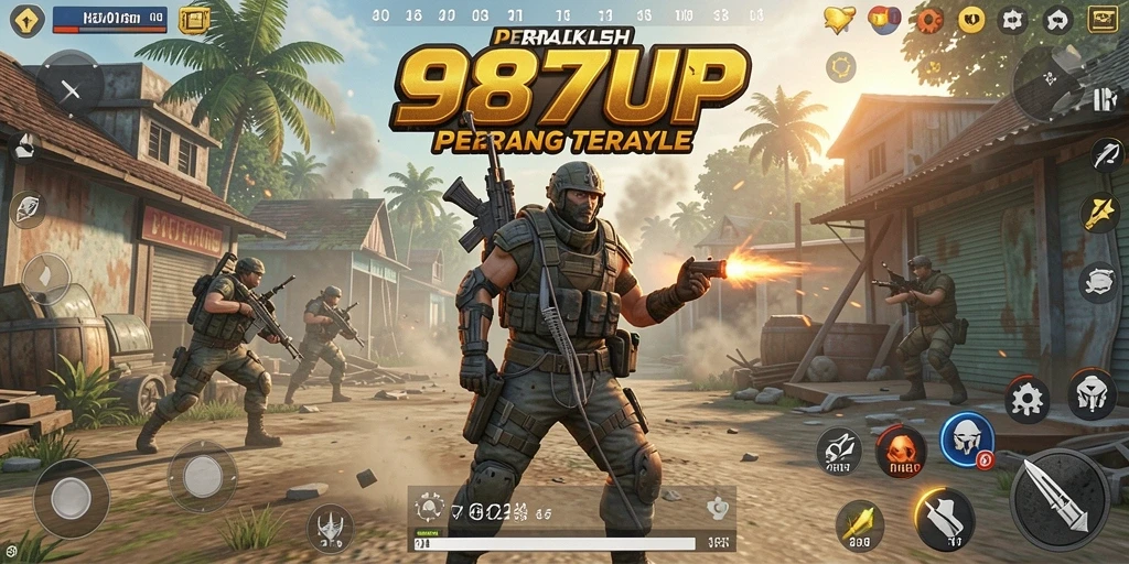 Tangkap aksi pertempuran mendebarkan di dalam 987UP.