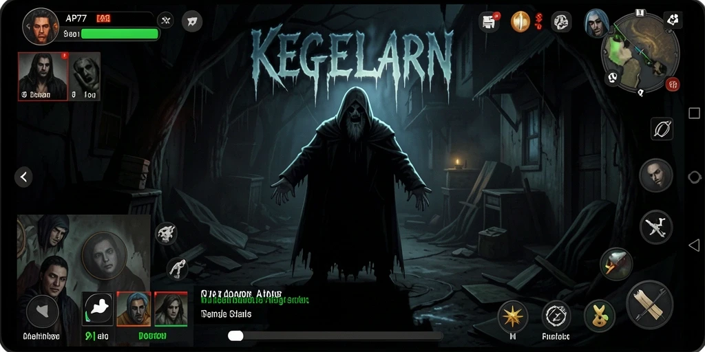 Menampilkan gameplay menegangkan dan mencekam di API77.