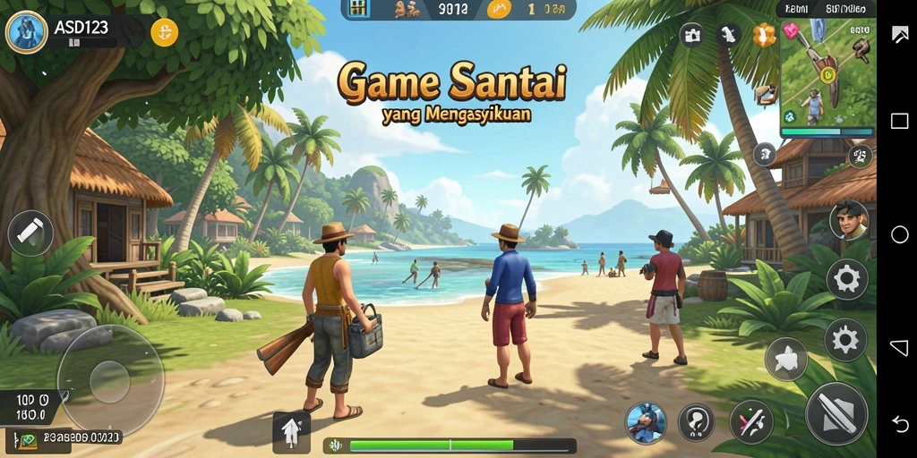 Tampilan gameplay <strong>ASD123</strong> yang ceria dan menghibur.