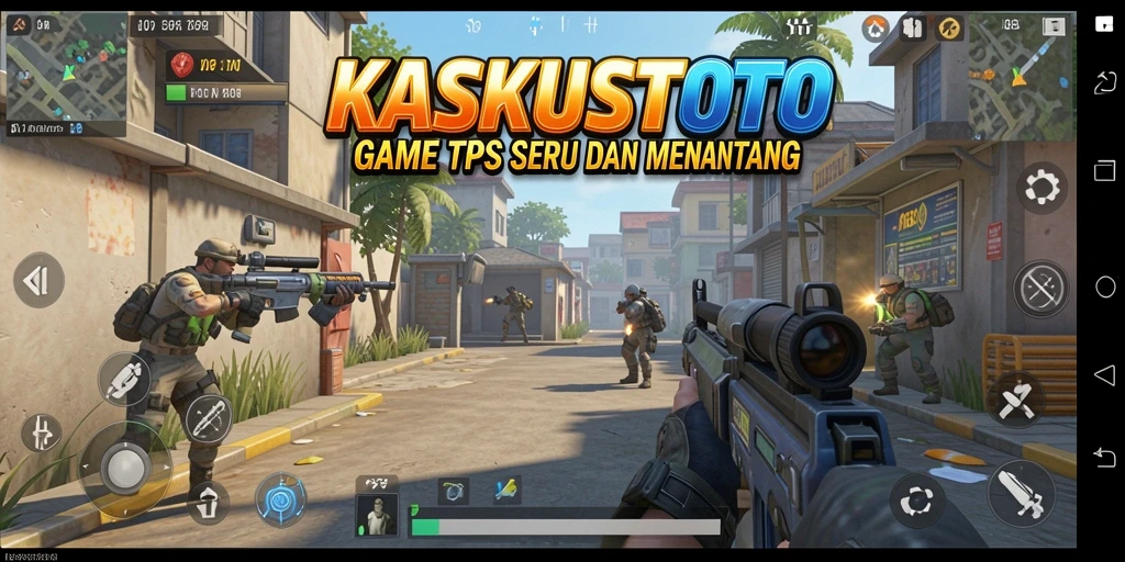 Gameplay KASKUSTOTO yang penuh aksi dan strategi.