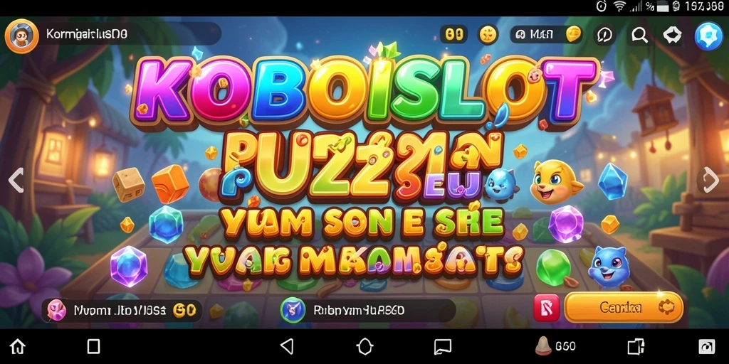 Tampilan gameplay KOBOISLOT yang menarik dan penuh tantangan.