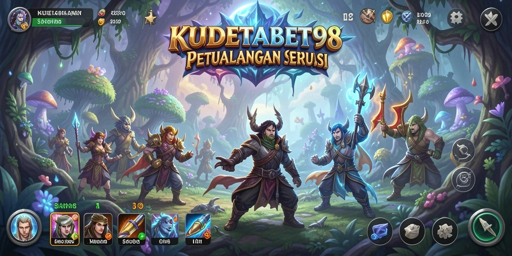 Tampilan seru dari gameplay KUDETABET98 yang penuh petualangan.