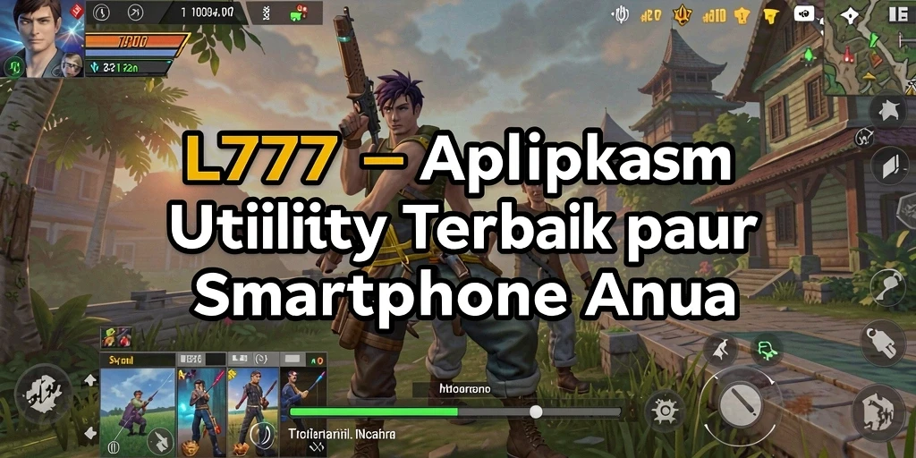 Tampilan utama L777 dengan fitur pembersihan smart.