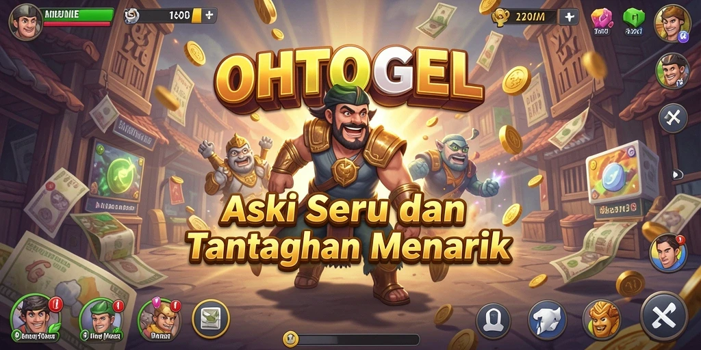 Tangkapan layar utama OHTOGEL menampilkan aksi seru dalam gameplay yang menarik.