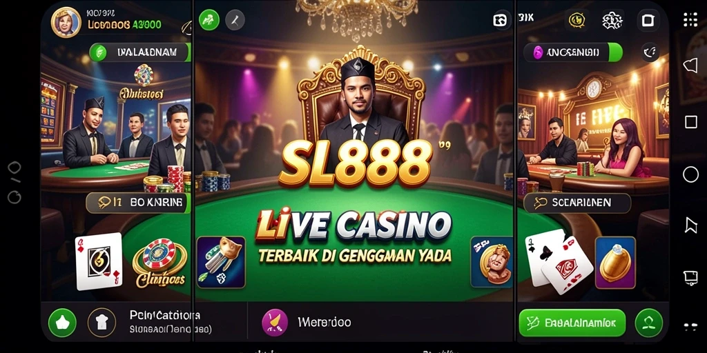Tampilan gameplay SL888 yang mendebarkan dan interaktif.
