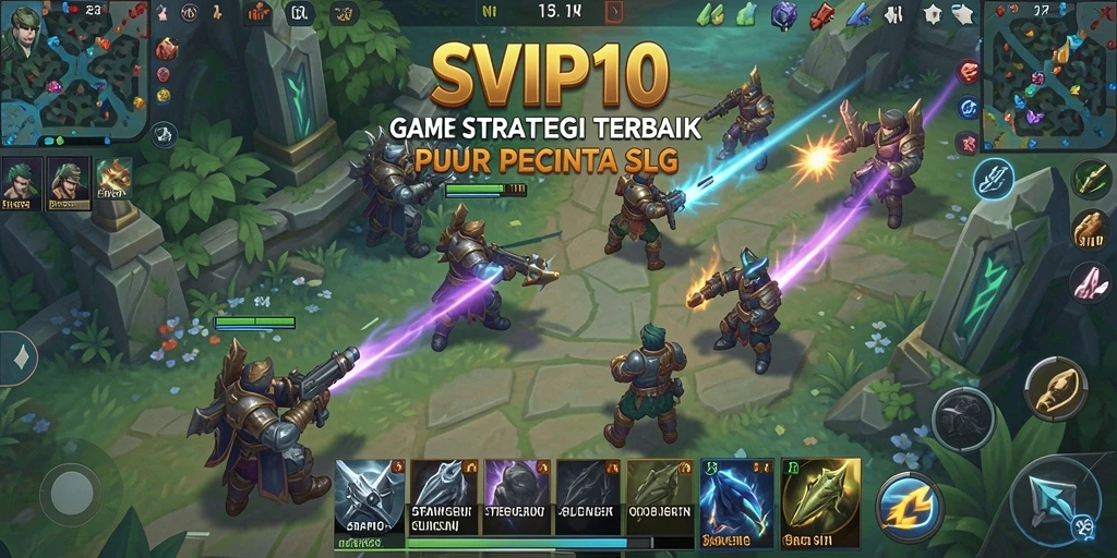 Tampilan menarik dari permainan SLG yang mendebarkan.